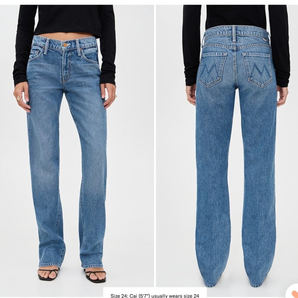 Mother The Relish Sneak Jeans - Size 27